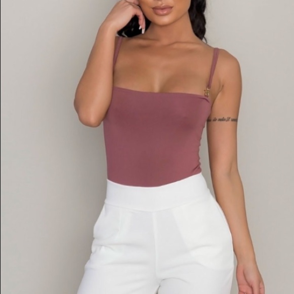 Mauve Cami Bodysuit